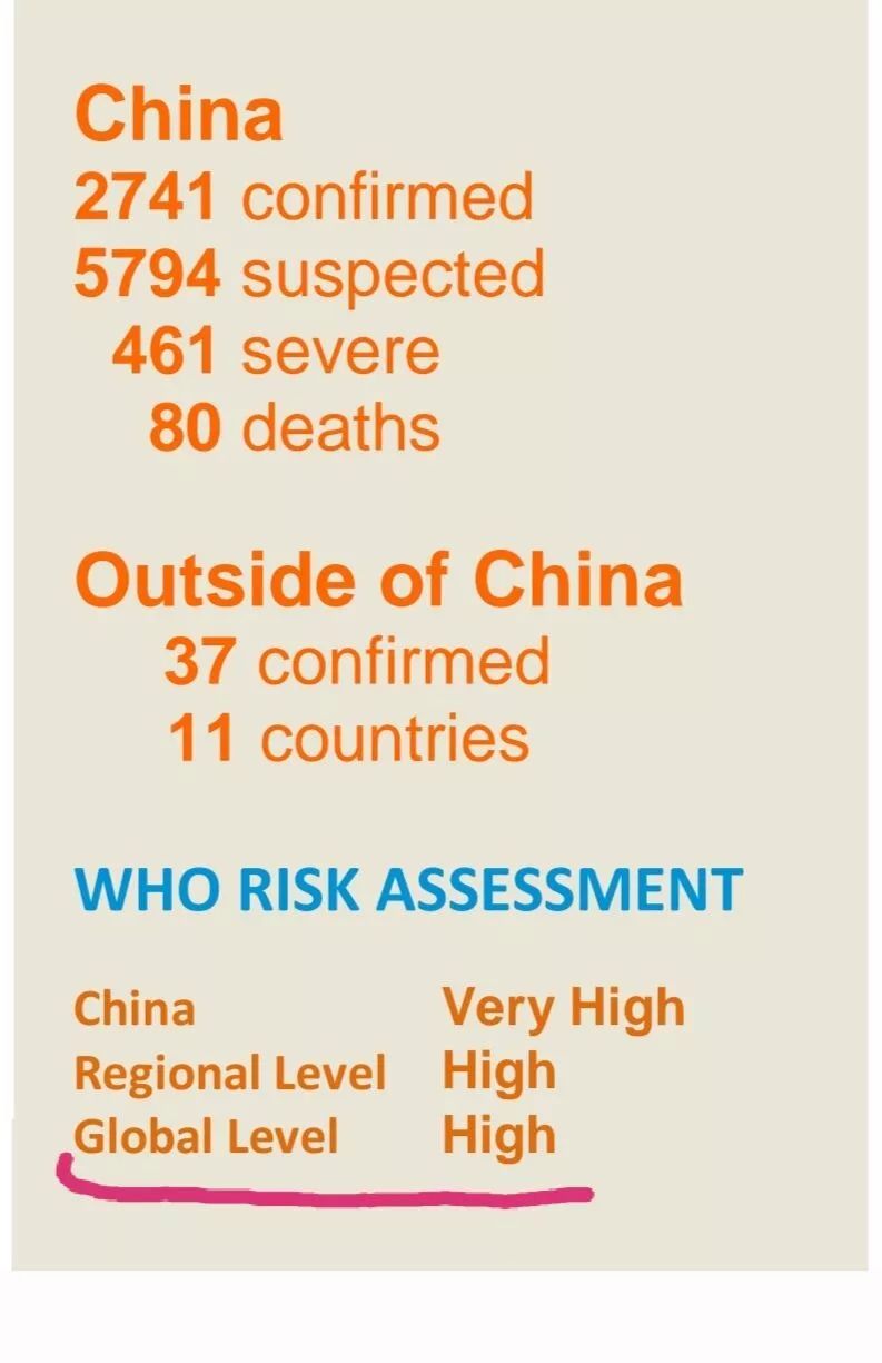图为世界卫生机关27日的通知