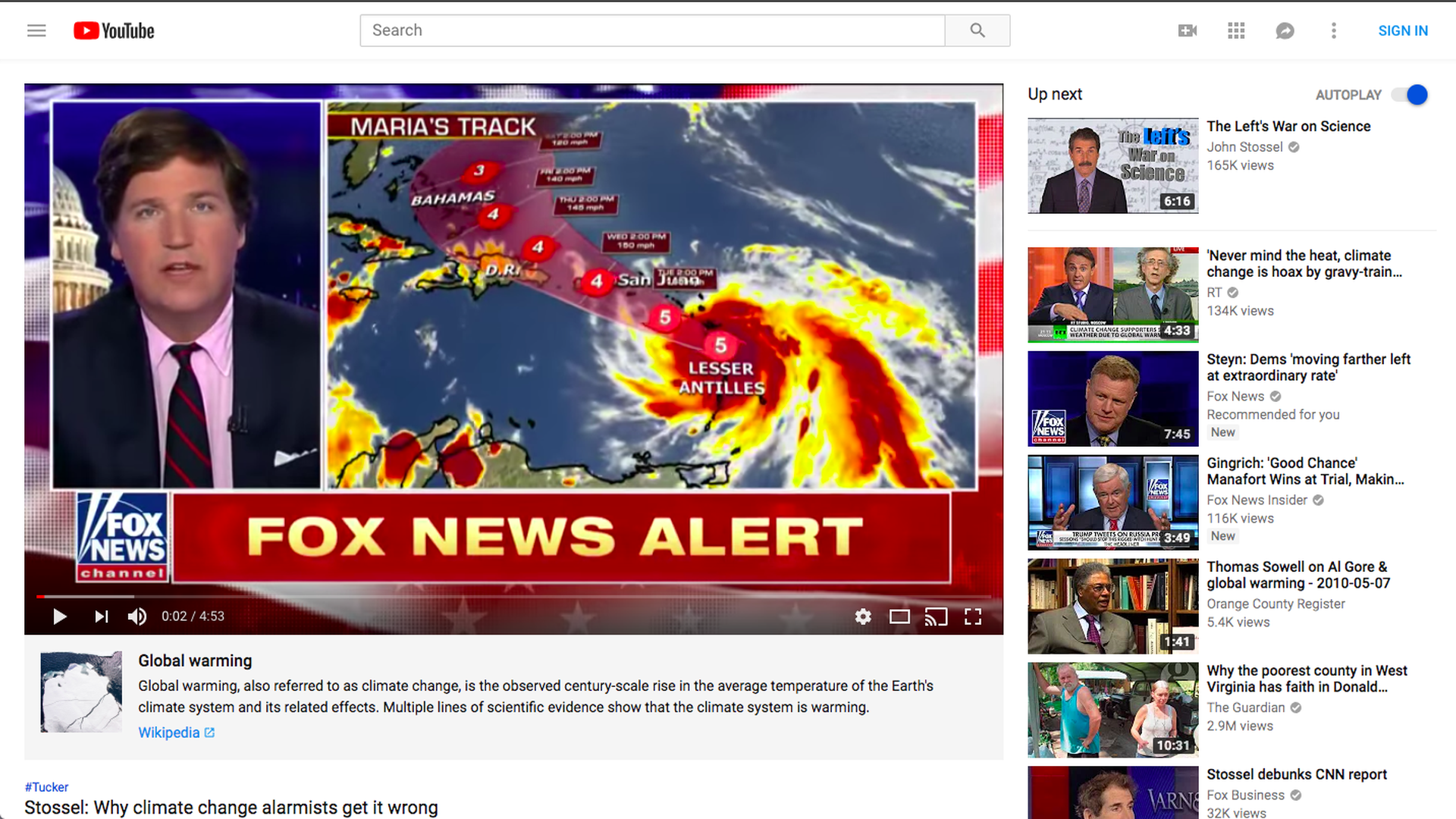 美国国会敦促谷歌对youtube上的气候谣言采取行动
