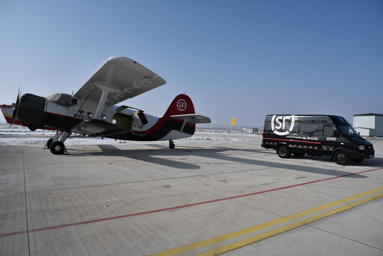 顺丰大型无人机首次试载羊肉最大起飞重量达15吨