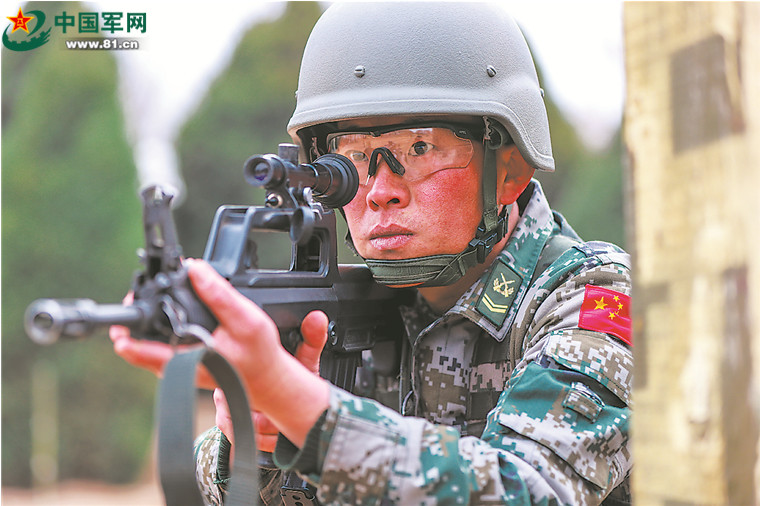 陆军第83集团军某旅上士陈祥军国际比赛是赛场也是课堂