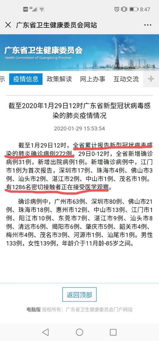 江门市有1286名密切接触者？首例确诊患者未戴口罩去超市？真相是……休闲区蓝鸢梦想 - Www.slyday.coM