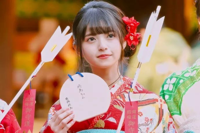 小圆脸真的是可爱的代表斋藤飞鸟和服好美