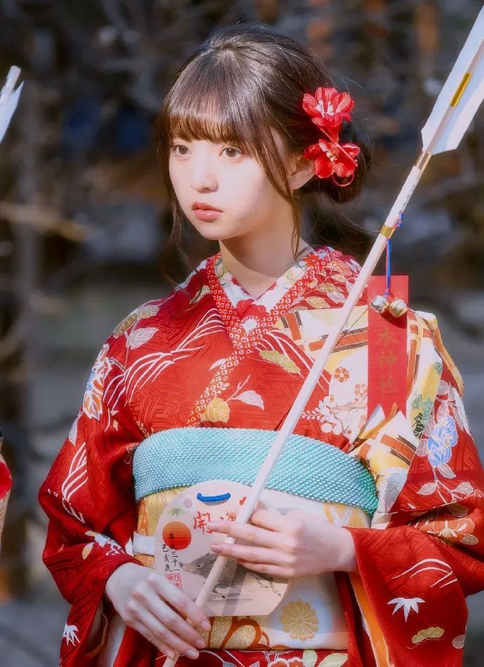 小圆脸真的是可爱的代表斋藤飞鸟和服好美