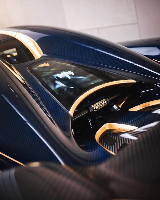 蓝色碳纤维车koenigsegg agera rs naraya-新浪汽车