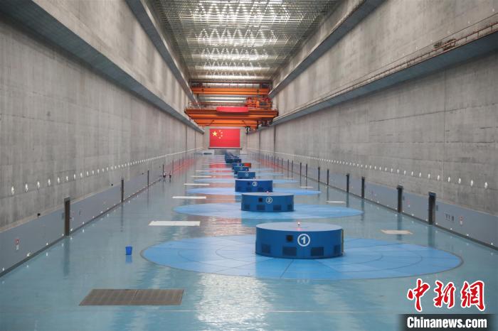 电站机组运行安全稳定（资料图） 钟欣 摄