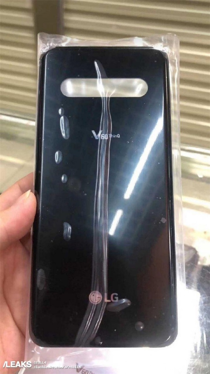 LG V60 ThinQ背部面板曝光 搭载双屏+横向后置