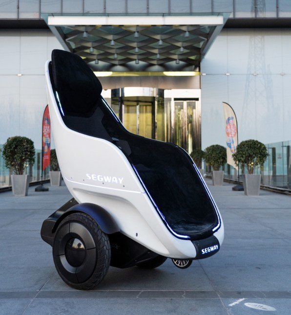 平衡车鼻祖segway发布了款让你躺行的蛋型车