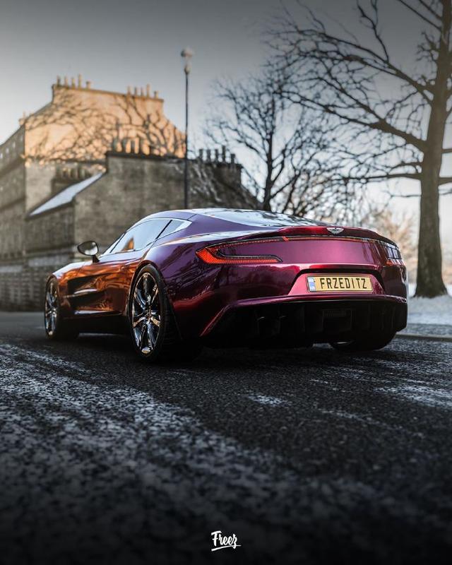 aston martin one-77 限量77台的跑车