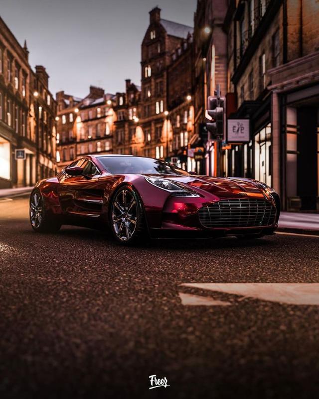 aston martin one-77 限量77台的跑车