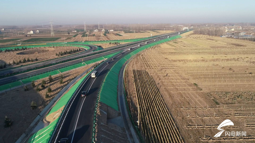 潍坊至青岛及连接线,济南大西环,临淄至临沂,新台高速马兰屯至鲁苏界