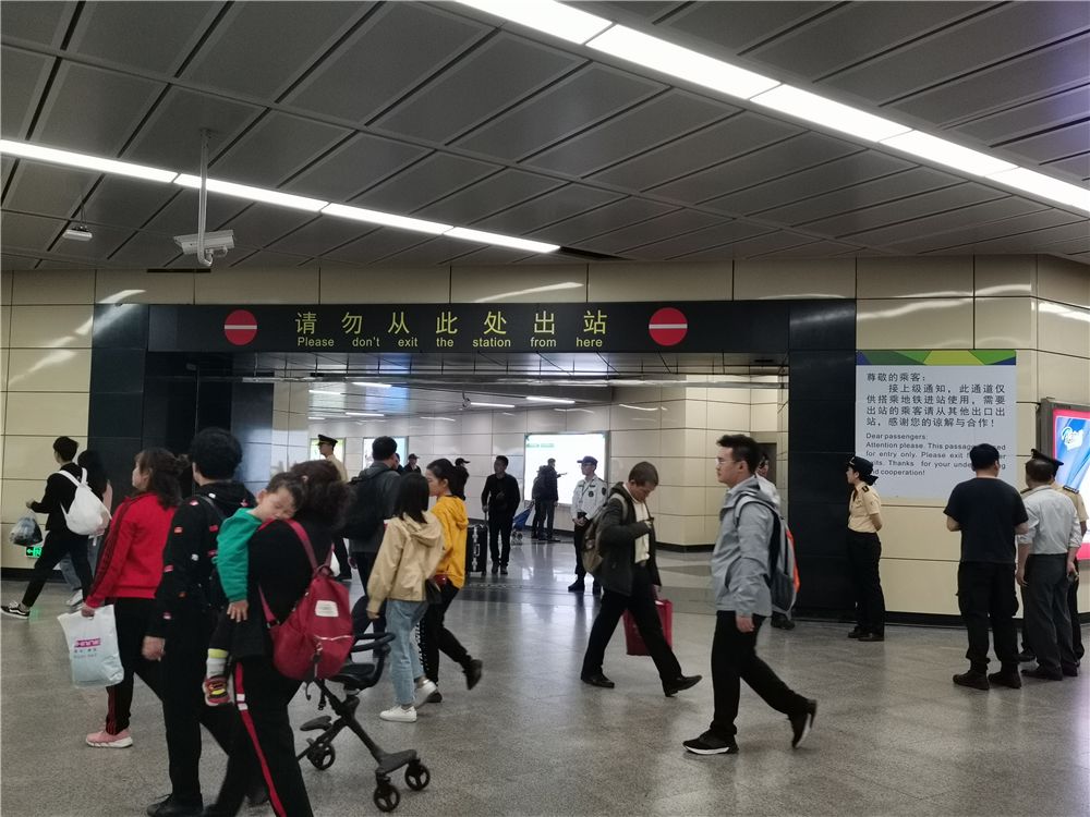 地铁广州火车站c通道明日开通!春运换乘更便捷