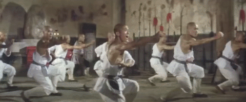 电影《少林寺》截图