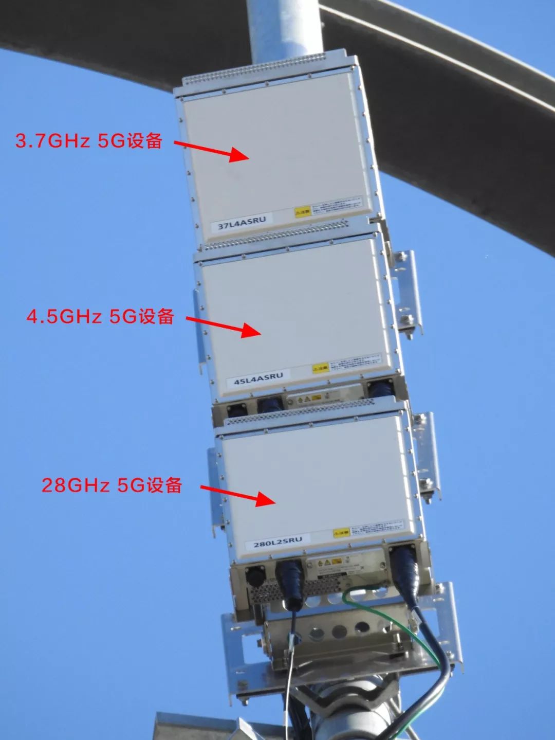 一個神奇的5g基站6扇區18個aau設備