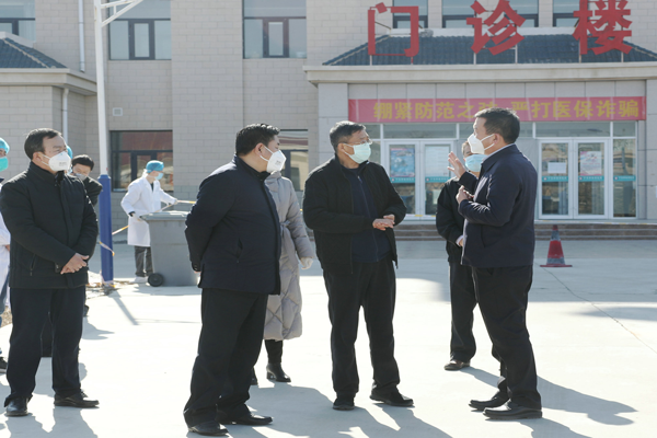 艾俊涛到同心县韦州镇督导疫情防控工作