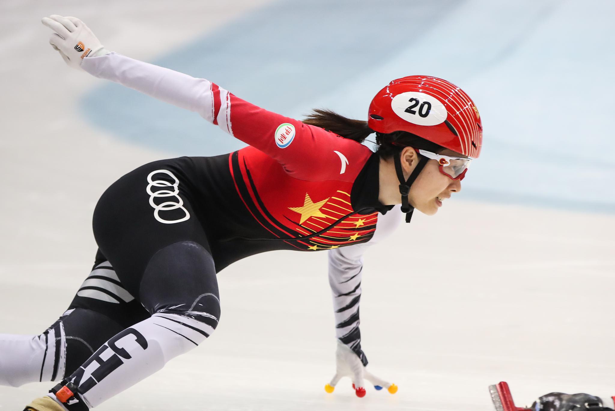 短道速滑世界杯德累斯顿站中国队一金两银一铜收官