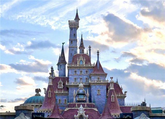 东京迪士尼盖《美女与野兽》主题城堡?配色既梦幻又少女,爱了