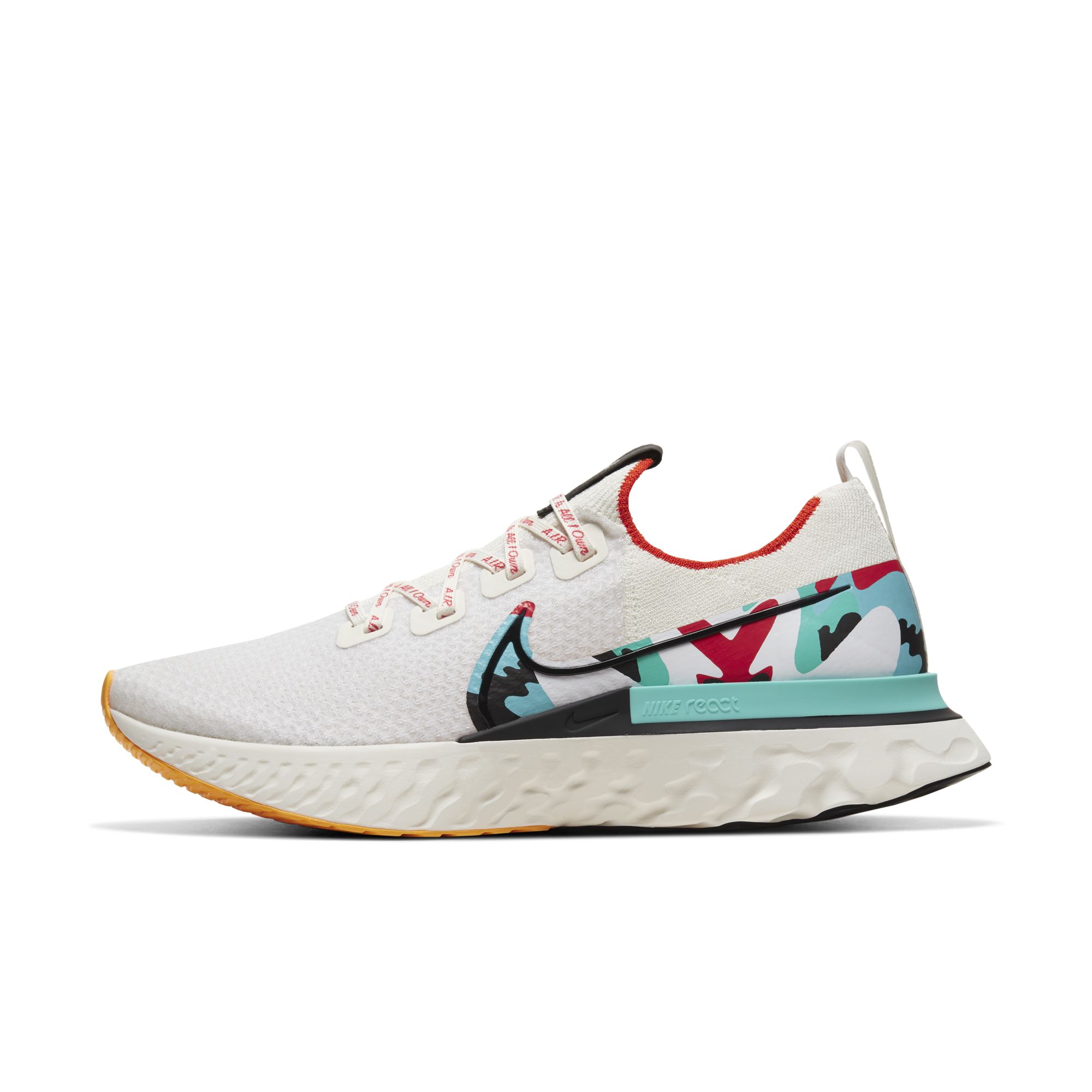 艺术家联名 nike infinity react run 官图释出