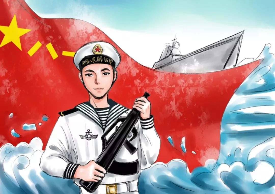 真实的南海水兵啥样?这20张漫画告诉你答案