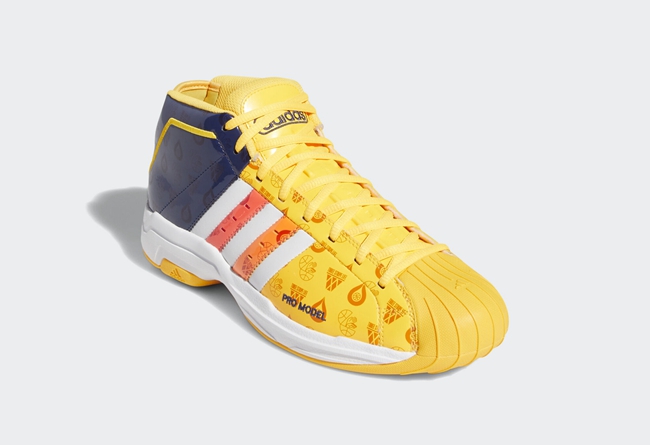 多彩渐变独特花纹全新配色adidaspromodel2g官图释出