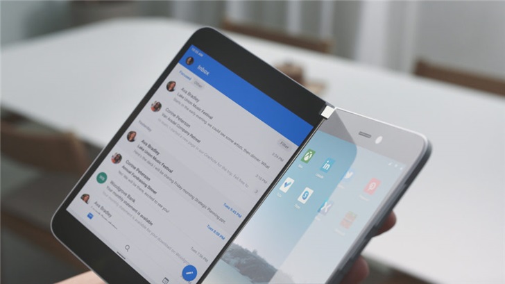 微软Surface Duo预计将于今年年底推出