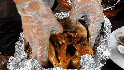 【玉瑶山庄】授权发布:玉瑶板栗土窑鸡,市区枫溪包送