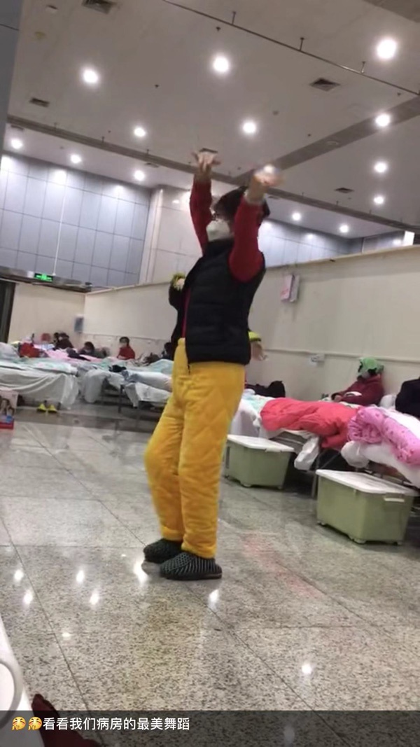 跳舞視頻截圖。本文圖均為受訪者供圖