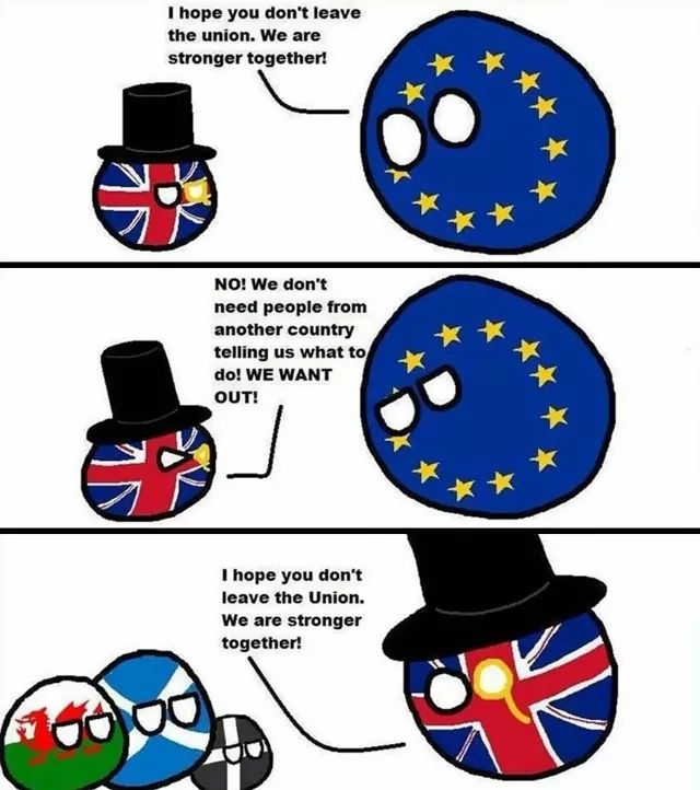 英国正式脱欧后网友们的表情包快被玩坏了
