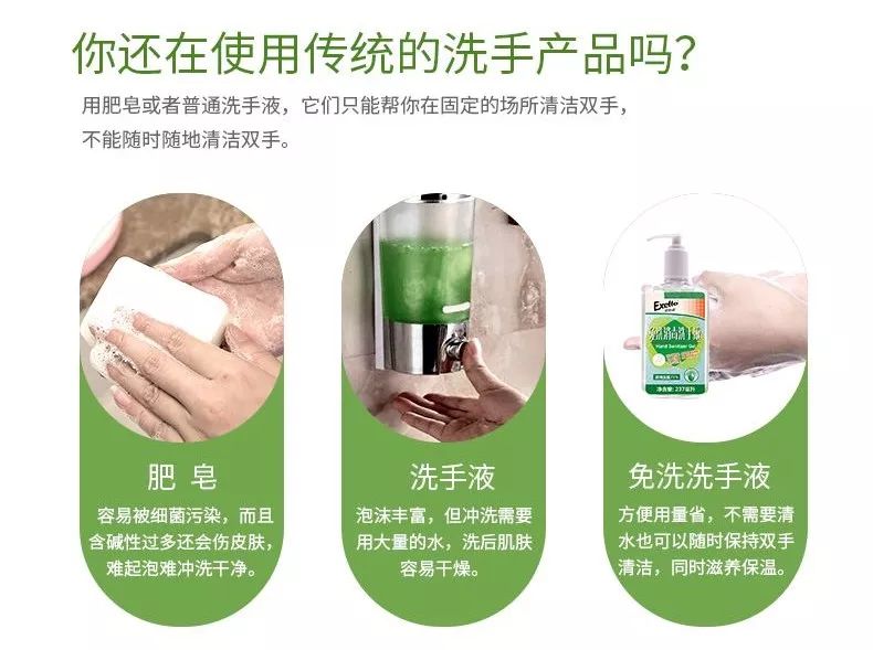 洗手就用医用级别洗手液灰尘病菌一次净