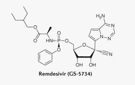 瑞德西韦分子结构