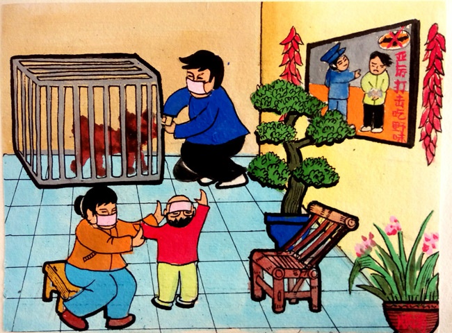 【人民戰“疫”文藝作品】周炳濤繪畫作品展播