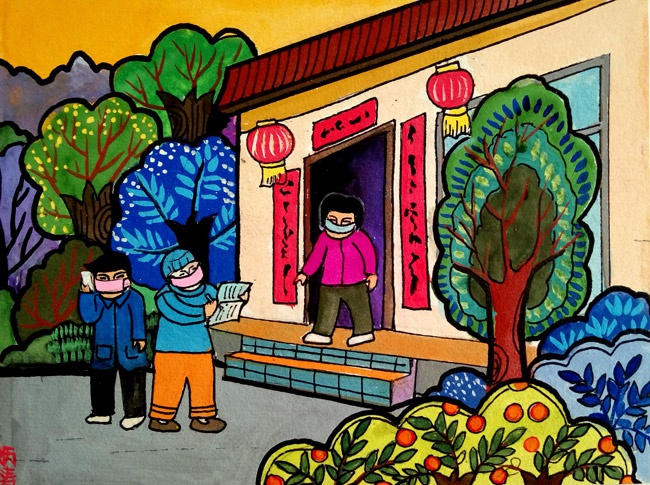 【人民戰“疫”文藝作品】周炳濤繪畫作品展播