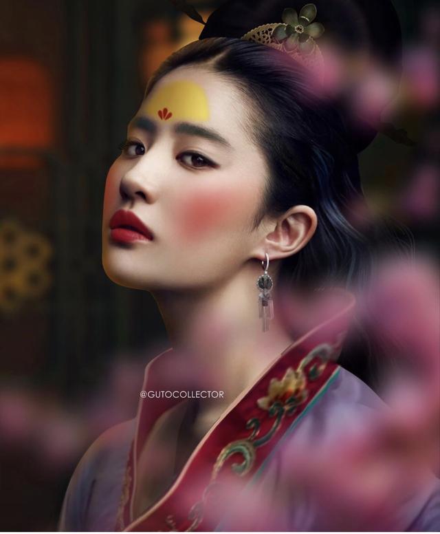 刘亦菲版花木兰人偶娃娃更时尚