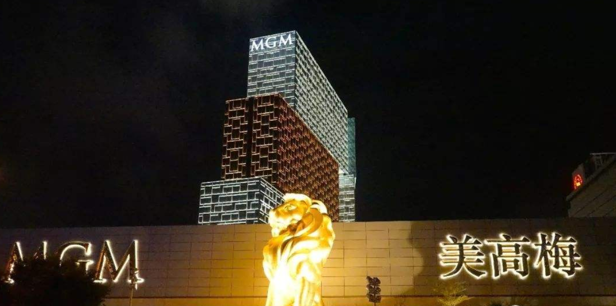 美高梅夜景图片