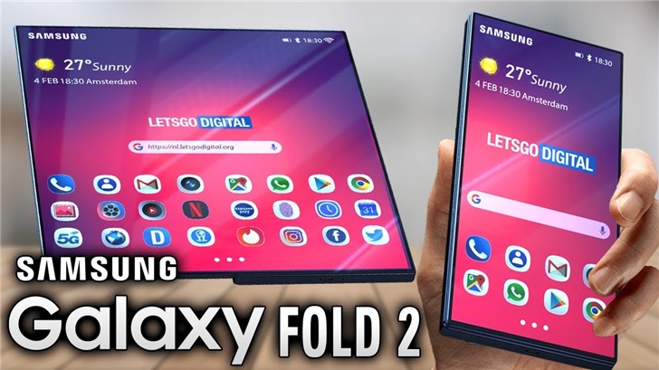 传三星Galaxy Fold 2将首配屏下摄像头