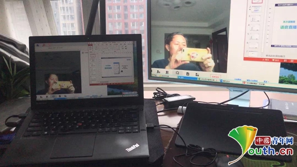 清华大学教师石文星的直播“三小件”。受访者供图
