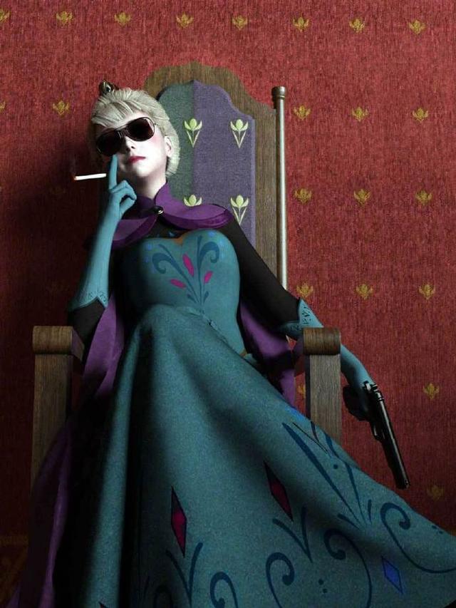 日推:冰雪奇缘热图 姐妹反目艾莎被抓处刑?这两张图开虐了