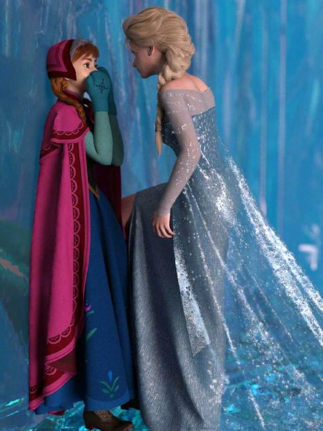 日推:冰雪奇缘热图 姐妹反目艾莎被抓处刑?这两张图开虐了