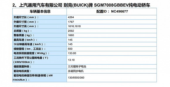 2020年第二批新能源汽车推广目录公布