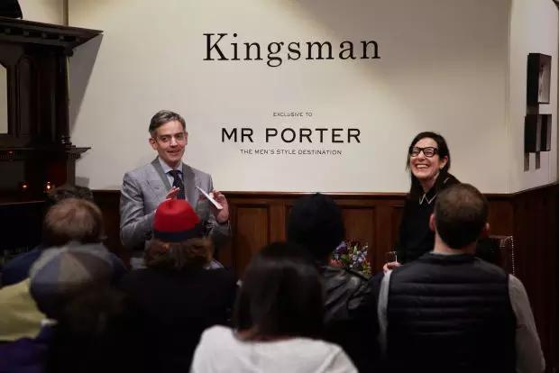 porter与多个英国经典品牌打造了定制kingsman collection.