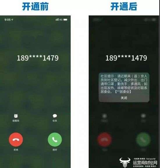 战疫情中国电信来电名片大幅提升防疫电话接通率