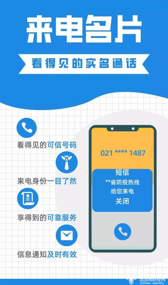 战疫情 中国电信来电名片大幅提升防疫电话接通率!