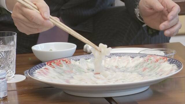 安倍吃河豚刺身还大赞“美味” 日本网友急了