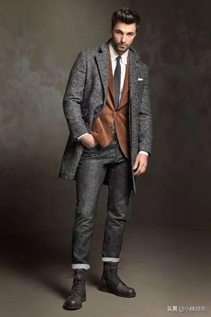 提升男人味必学的粗糙绅士穿搭指南,用西装搭出粗犷型男魅力