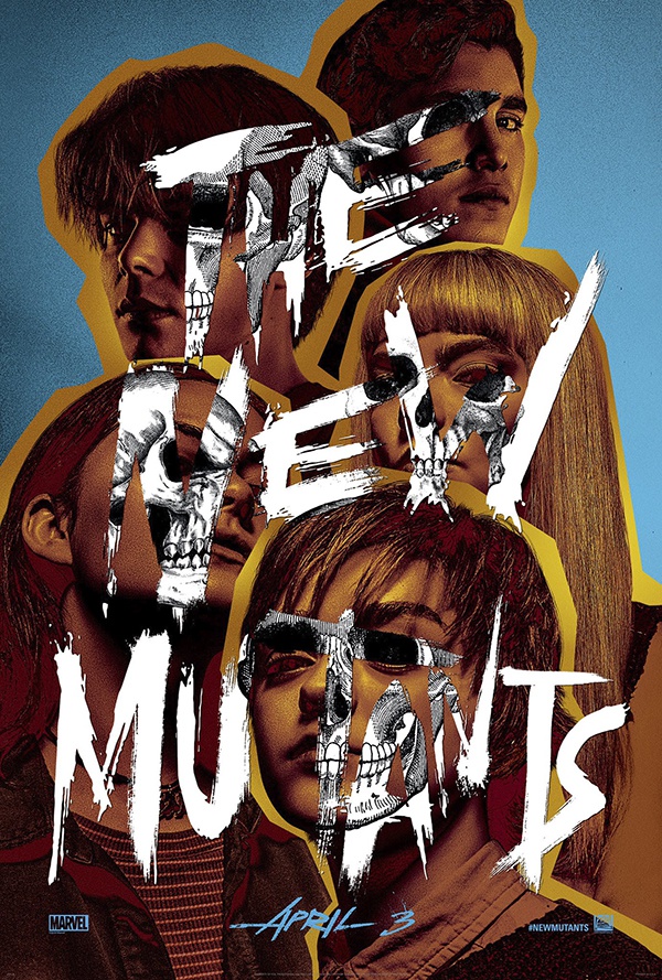 最初还是在上月发布的新片《新变种人》(the new mutants)的海报上,有