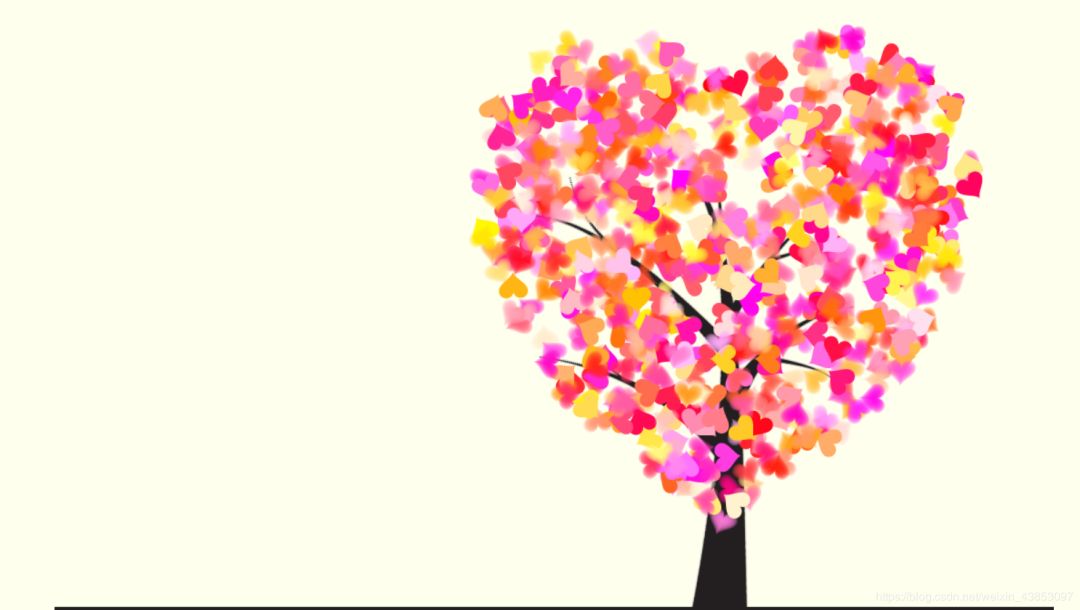 html5 快速实现一颗告白爱心树!| 原力计划
