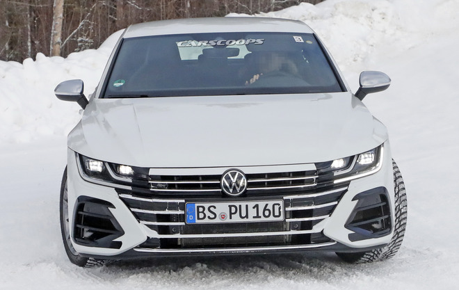 最美轿车将推出性能版 大众CC R谍照曝光