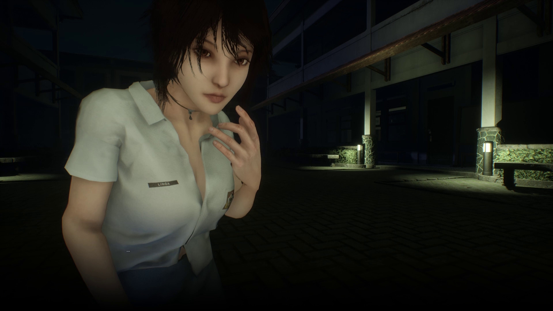 游戏宣传图:在这款第三人称恐怖游戏《小镇惊魂 2》中,玩家将扮演一名