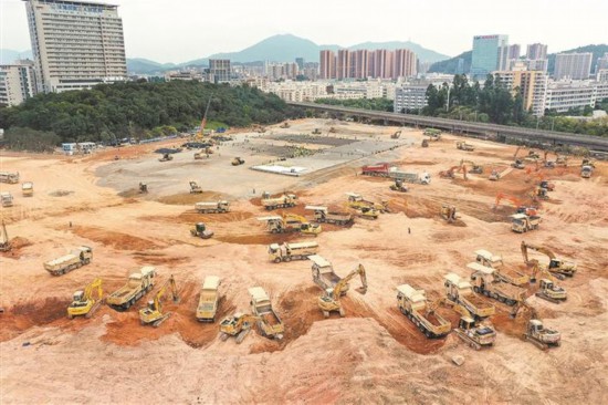 深圳:千张床位院区20天建成