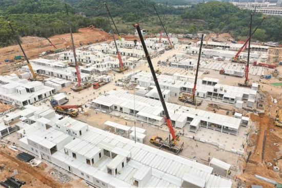 深圳:千张床位院区20天建成