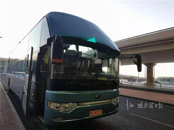 哈机场巴士1,2,3号线,机场至市区方向已恢复原经停站点 | 4号线,江北